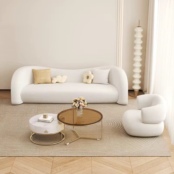Nordic Bliss Sofa set- cozy yet stylish - Image 1