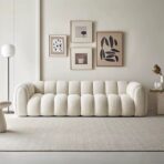 Elegant White Couch - European Flair for Contemporary Interior - Image 2