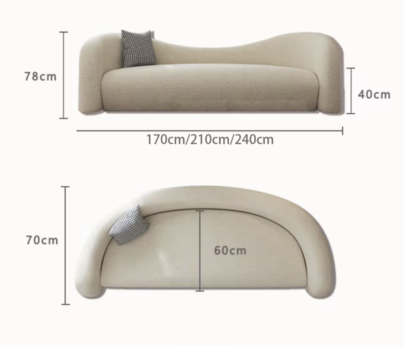 Screenshot Nordic Bliss Sofa set- cozy yet stylish - Image 6