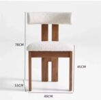Modern Velvet Dining Chair - Comfort for your Dining Space - Image 6