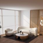 Nordic Bliss Sofa set- cozy yet stylish - Image 2