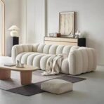 Elegant White Couch - European Flair for Contemporary Interior