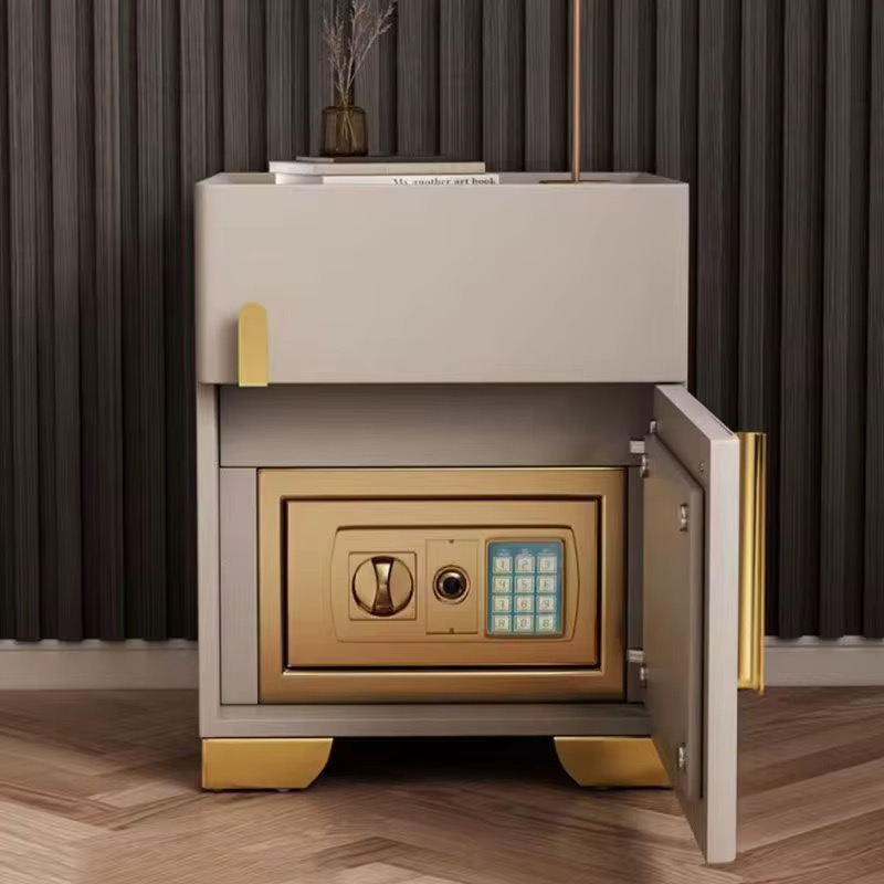 A53245D7-3FF5-40E9-BE94-3A706AD291B3 Modern Smart LED Bedside Table with Wireless Charging & Storage - Image 2