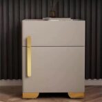 Modern Smart LED Bedside Table with Wireless Charging & Storage - Image 3