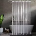 Crystal Clear Luxe Shower Curtain