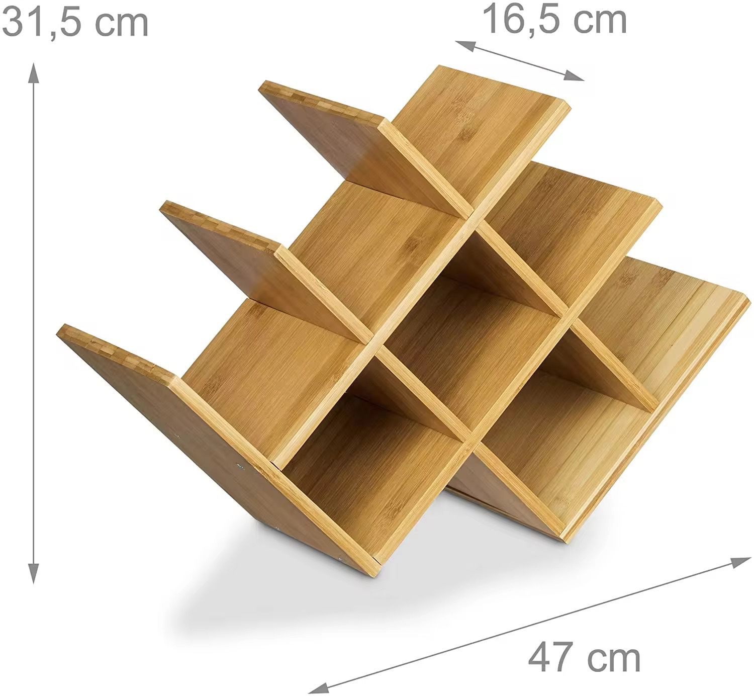 WhatsApp Image 2025-09-10 at 9.27.47 PM (2) Vintage Oak Wine Rack - Image 3
