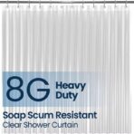 Crystal Clear Luxe Shower Curtain - Image 2