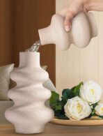 Elegant Ceramic Tabletop Vase - Image 2