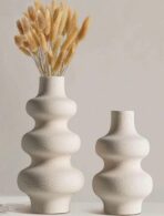 Elegant Ceramic Tabletop Vase