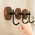 Iron Wall Coat Hooks (Set of 3) - Image 5