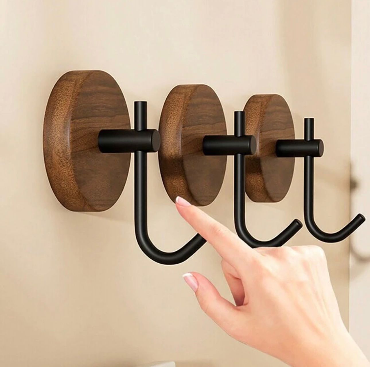 WhatsApp Image 2025-09-10 at 9.39.45 PM Iron Wall Coat Hooks (Set of 3) - Image 5