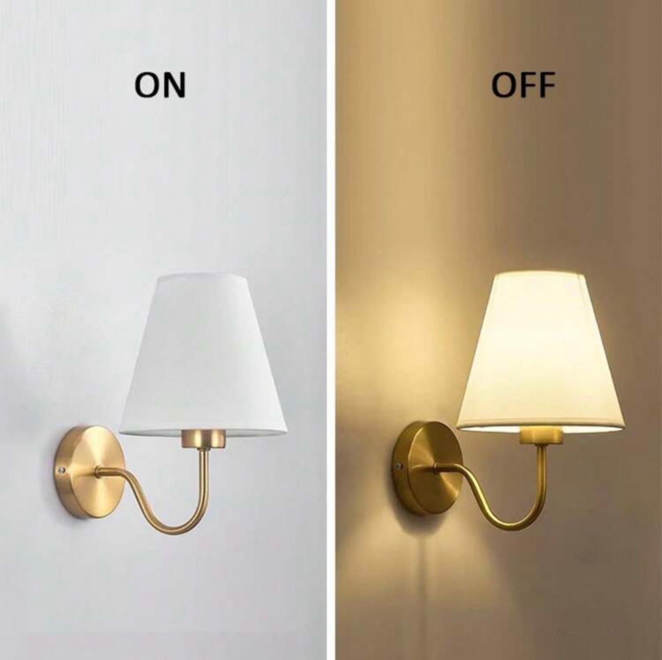 WhatsApp Image 2025-09-10 at 9.40.57 PM (3) Gold Wall Sconce Light (Single) - Image 3