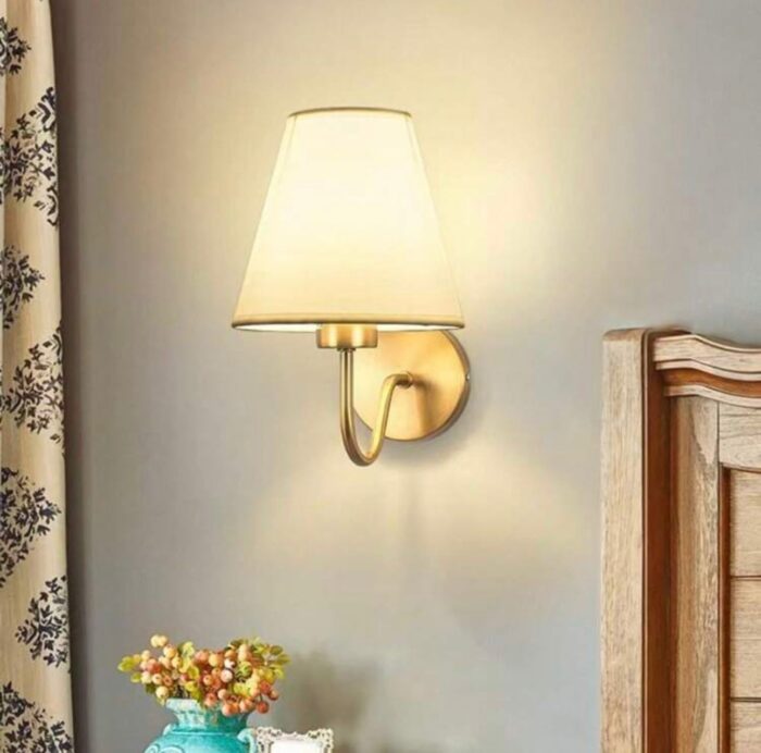 Gold Wall Sconce Light (Single) - Image 4