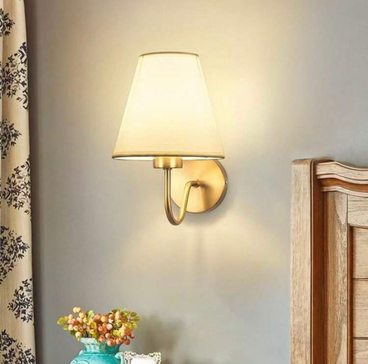 WhatsApp Image 2025-09-10 at 9.40.57 PM Gold Wall Sconce Light (Single) - Image 4