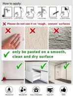 BrightWhite Kitchen Adhesive Vinyl Roll - Image 5