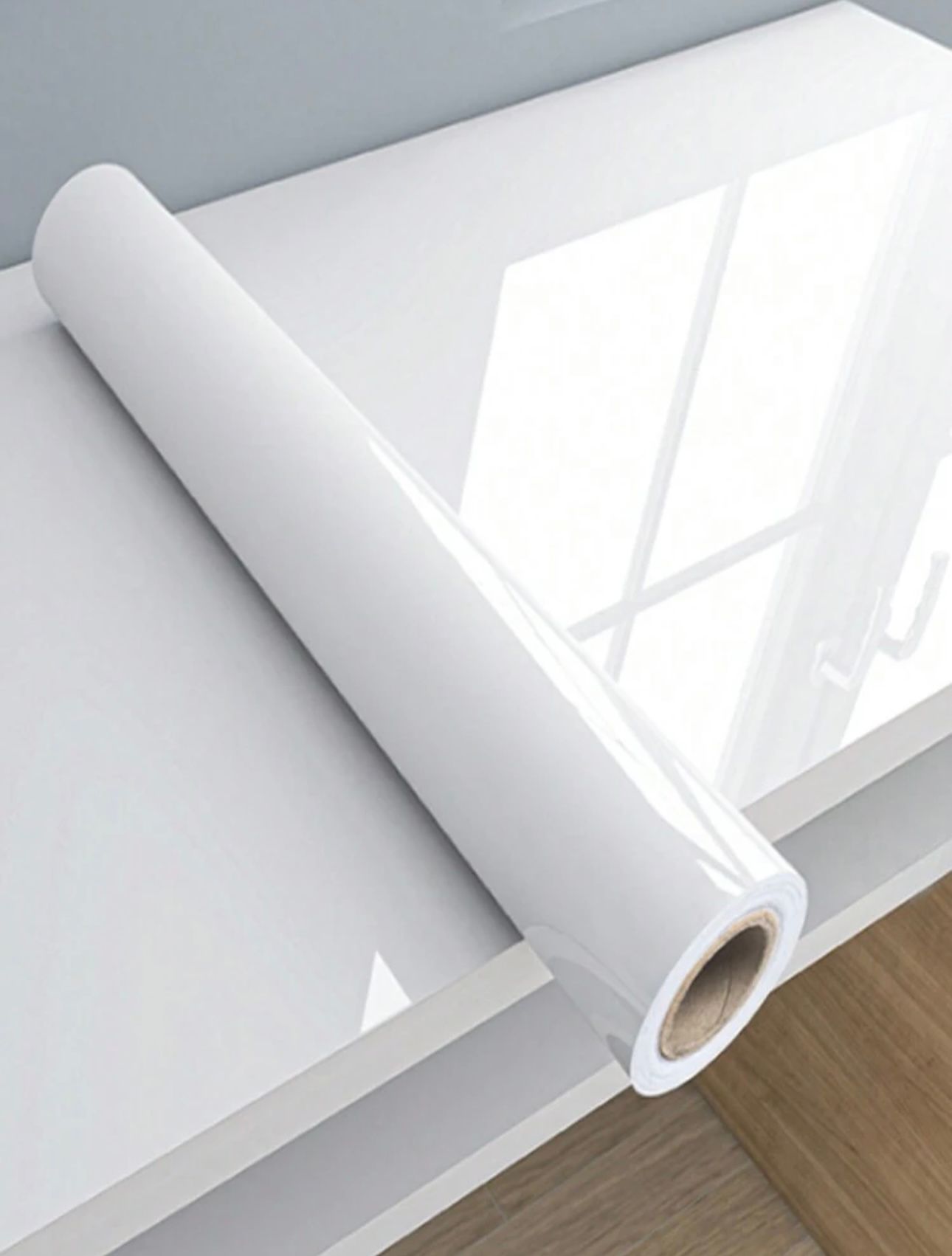 WhatsApp Image 2025-09-10 at 9.43.14 PM BrightWhite Kitchen Adhesive Vinyl Roll - Image 1